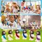 100pcs Jesus Loves You Figures, Mini Jesus Figurines in Bulk for Sunday School Religious Party Favors, Baby Jesus Figure Mini for Baptism Gifts and Easter Egg Stuffers